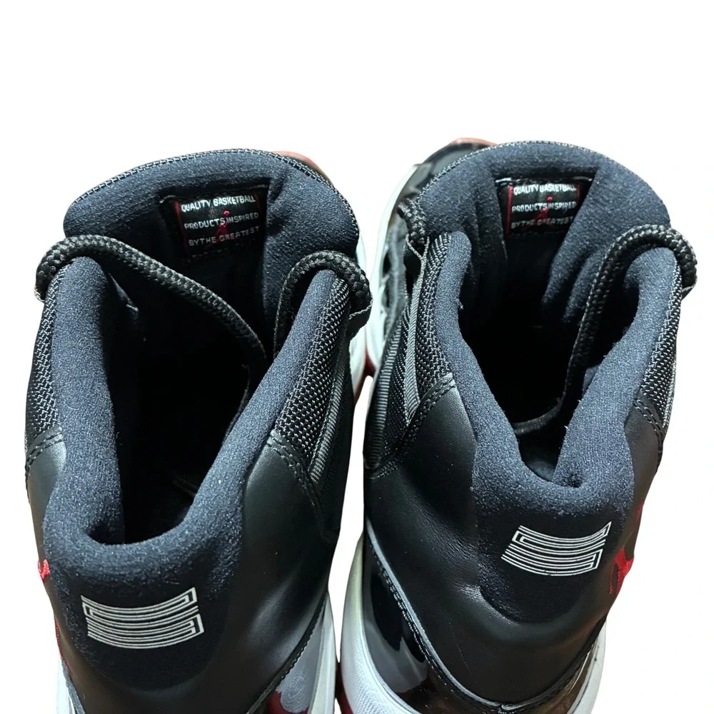 Men's Size 12 - CLEAN Air Jordan 11 Retro Bred Basketball Sneakers 378037 2012